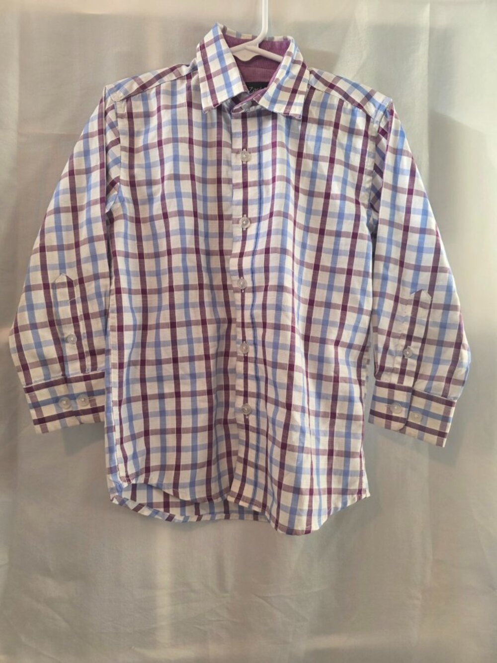 Kids Button Down Casual Dress Shirt, Size 5